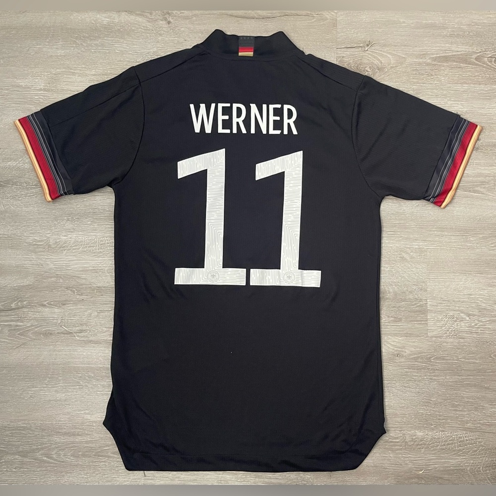 Adidas 2020/2021 Timo Werner Germany Jersey Men’s Medium Black Deutschland